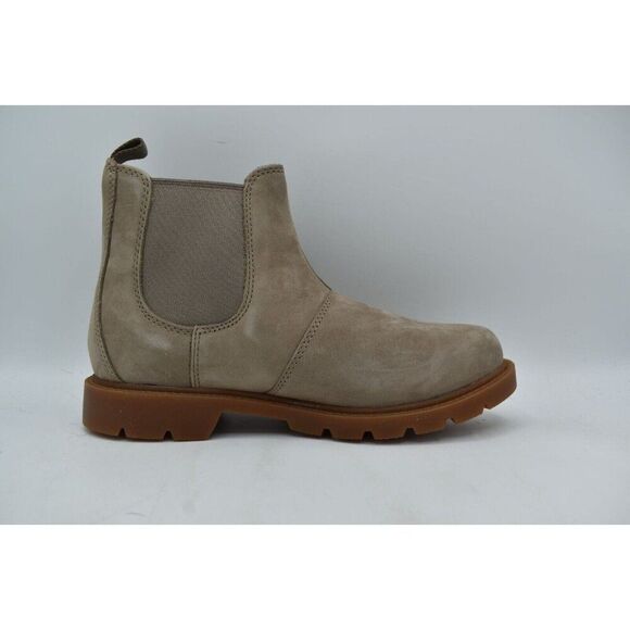 Timberland Womens Size 8.5 Linden Woods Taupe Gray Nubuck Chelsea Boots Shoes - Picture 6 of 11